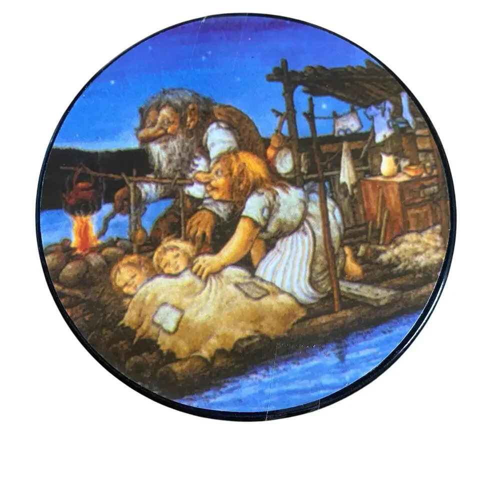 NWT Pack of 6 Scandinavian Souvenir Coasters by Way Nor A/S Trolls of Norway